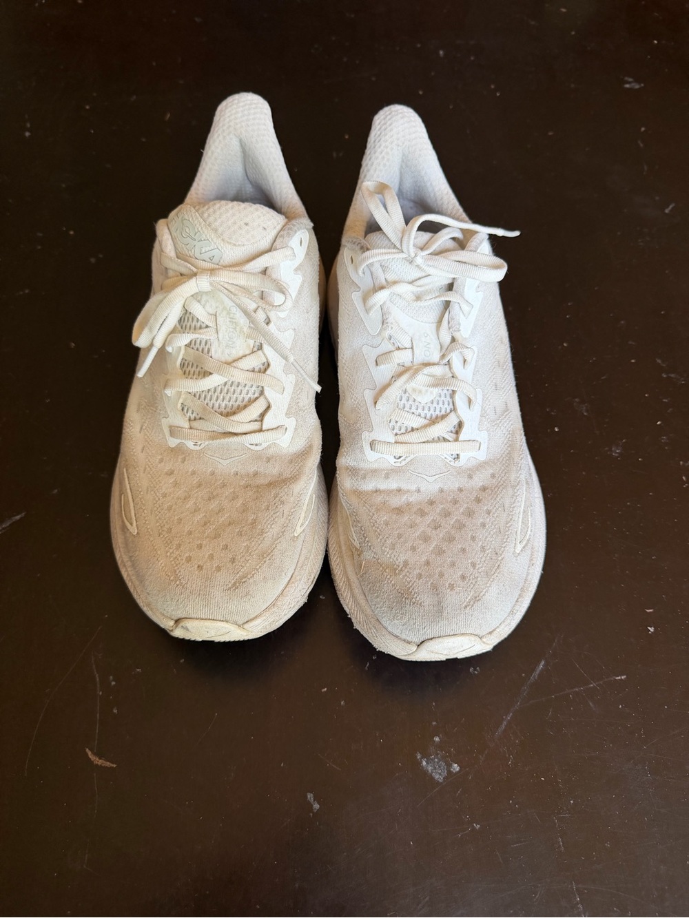 hoka Clifton 9 white